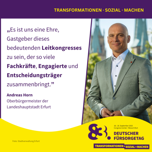 Kachel von Andreas Horn, Oberbürgermeister aus der Stadt Erfurt –